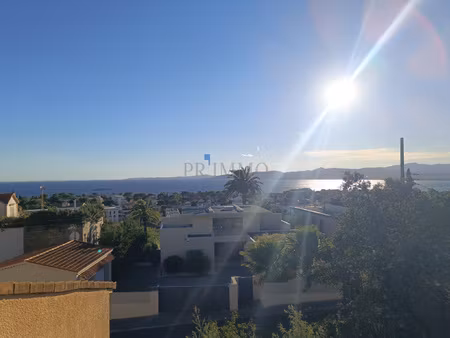 agreable appartement 4/5 pieces vue mer