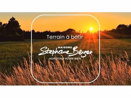 terrain constructible à vendre