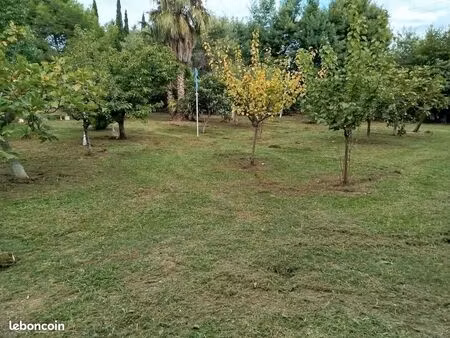 a saisir terrain 1 650 m2 sur perpignan sud