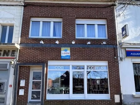 vente immeuble 186 m² hautmont (59330)