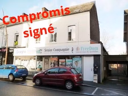vente immeuble 189 m² aulnoye-aymeries (59620)