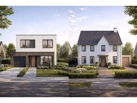 2 maisons individuelles sur mesure dans le cœur de deftinge
