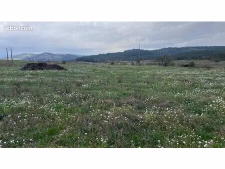 terrain agricole 1 6 hectares fabrezan- secteur la plaine haute-