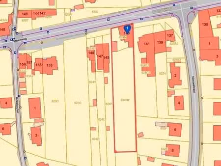 terrain à projet possibilité de construction ouverte ou de 2