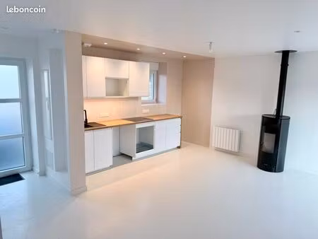 maison de charme rénovée – 80 m² – bourg du temple de bretagne