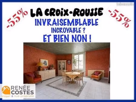 appartement en viager 3 pièces 73 m²