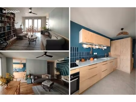 vente t3 de 69 m² à lyon 7 blandan/st-louis