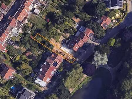 watermael-boitsfort - terrain a batir de +-294m²