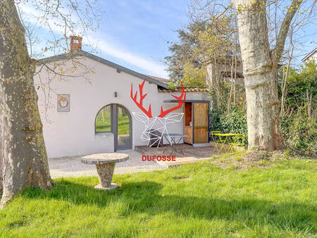 t2 esprit maison avec jardin 45 m² + 2 parkings