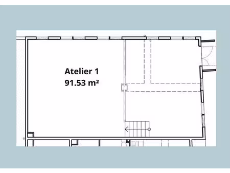 local d'activité - la possession 1 pièce(s) 91 m2