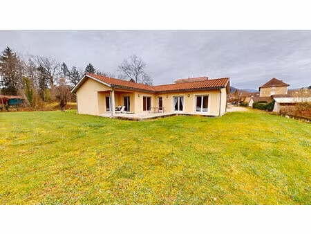 maison jujurieux 01640. maison plain pied de 163 m2 habitable