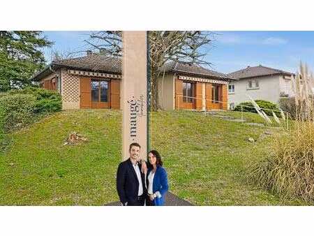 maison - plain-pied - 3 chambres - garage - sous sol complet - jardin - proche centre vill