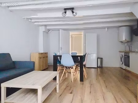 appartement t2 - rénové récemment - loué meublé