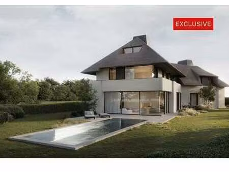 superbe villa neuve située au bord du duinenwatermeer