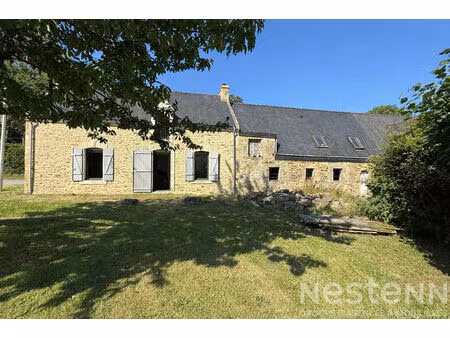 maison en pierre - proche du bourg de landévant 4 pièce(s) et une partie en pierre rénovab