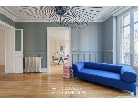 appartement de charme rénové dans un immeuble de caractère