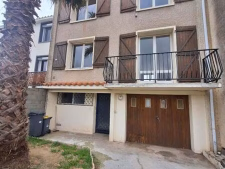 maison avec jardin et grand garage