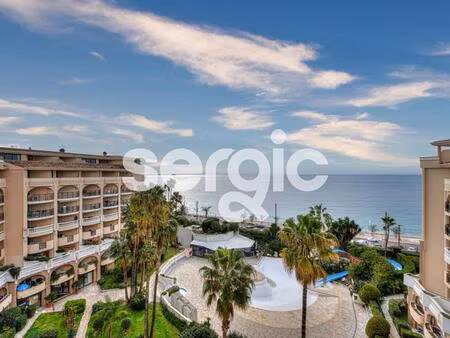 appartement t2 vue mer dernier étage  parking et piscine