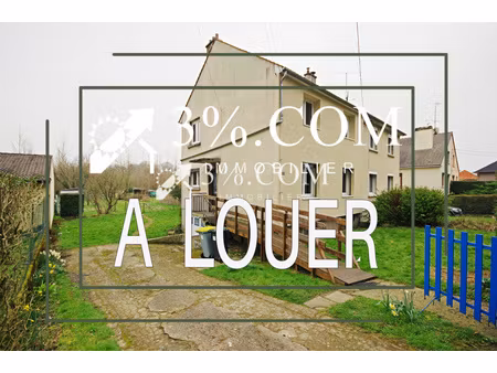 maison 5 pièces  86 m²  4 ch + jardin