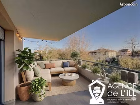 appartement 3 pièces 64 m²