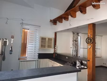 ? loft meublé 80 m² – centre-ville de montréjeau – 650 /mois