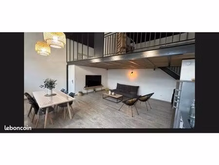 location loft meublé