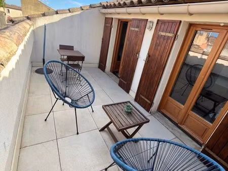 t3 en duplex avec terrasse intra muros rentrée 2026