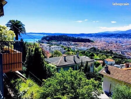 location longue durée - studio meublé nice mont-boron