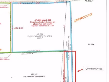 location de parking poids lourds rue georges charpak (zi les portes du nord)