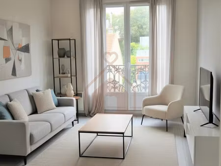 dernier etage avec balcon - appartement 2 pieces rénové - rue