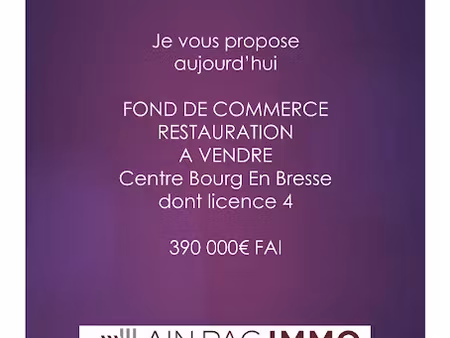vente locaux professionnels à bourg-en-bresse (01000)  390 000 €