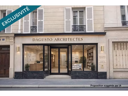 vente locaux professionnels 72 m² à paris 14ème (75014)  520 000 €