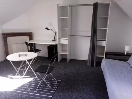 location meublée appartement 1 pièce 22 m² à tours (37000)  385 €