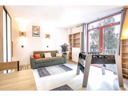 t2 meublé libre de suite avec balcon et parking au coeur d'a