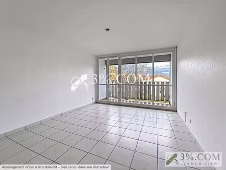 appartement t3 avec balcon et cave