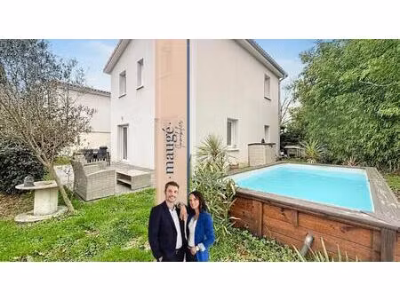 maison - 4 chambres - jardin - garage - terrasse - piscine