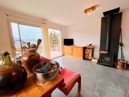 maison t4 de plain-pied  belle vue sur les ecrins