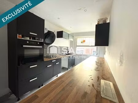 maison 2 niveaux avec jardin et garage – fort potentiel de rénovation