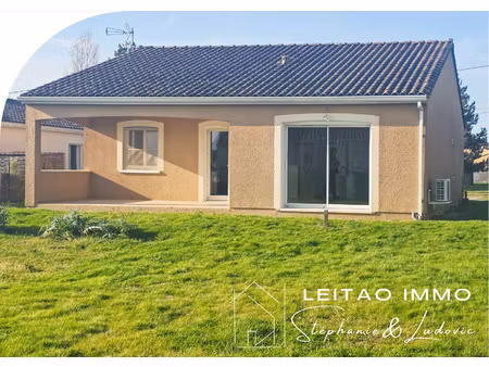 busque maison de plain-pied avec garage et terrain de 847