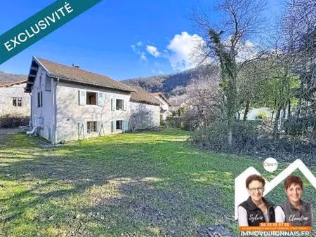 maison en pierre à réhabiliter – charme dauphinois et beau potentiel