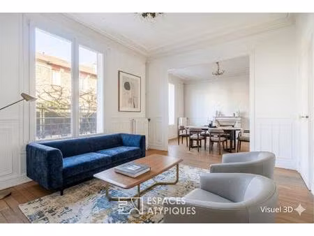 meulière de caractère avec jardin et terrasse