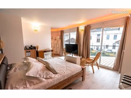 studio villard les dombes 36m² avec terrasse