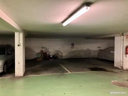 parking sous terrain boulogne