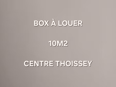 box 10m2 sécurisés