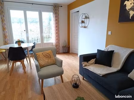 lorient – t5 meublé pour location flexible quelques semaines à quelques mois - kerentrech 