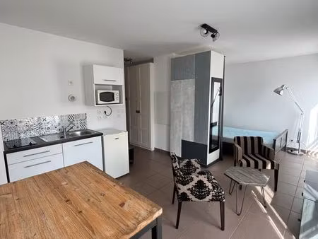 t1 bis avec garage et cave