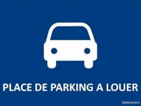 place de parking extérieure à louer