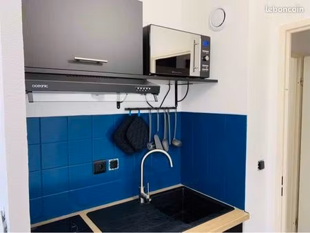 studio meublé avec parking