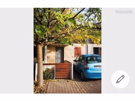 t2 duplex meublé avec jardin