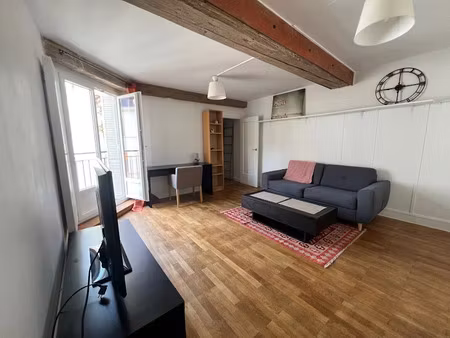 location meublée appartement 2 pièces 44 m² à lyon 1er (69001)  1 014 €